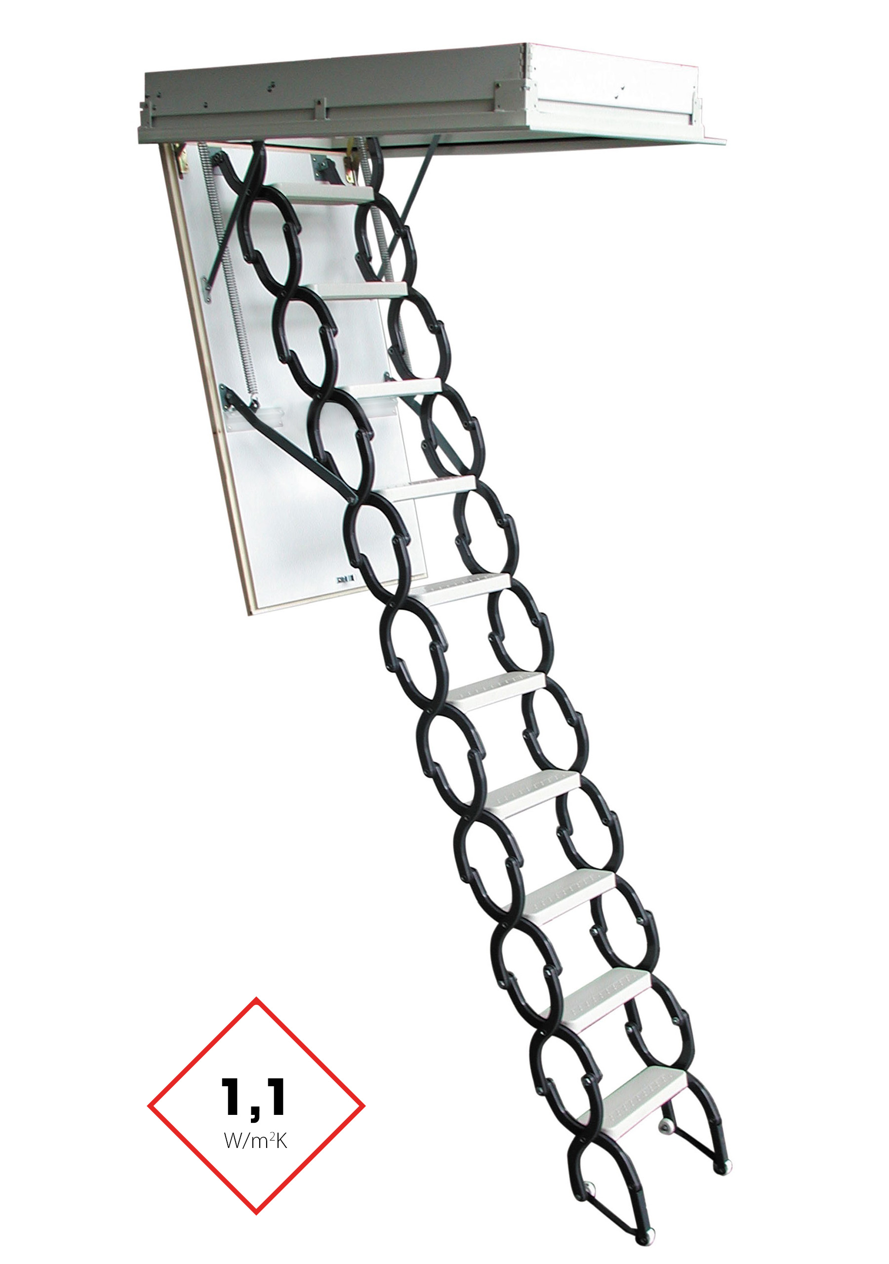 Scala retrattile pantografo Euro Star Scala retrattile pantografo Euro Star